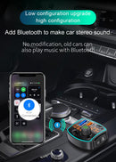 QC3.0 PD18W Quick Charger Car Mp3 Player Bluetooth 5.0 Receiver FM Transmitter