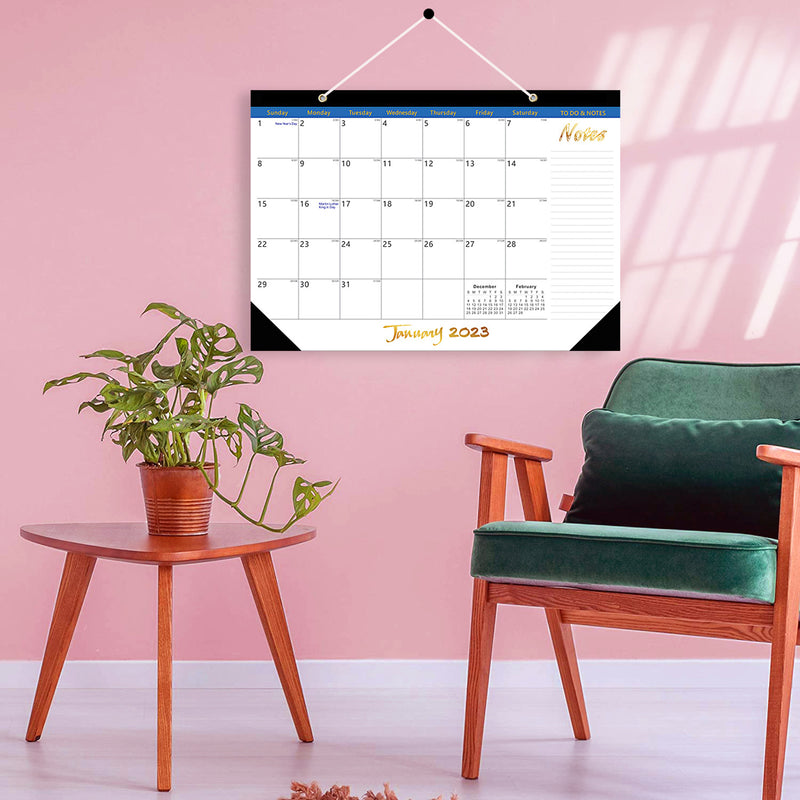 2023.1-2024.6 Calendar Brownline Home Office Monthly Desk Pad Calendar