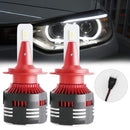 27W LED headlight Bullet Head Mini Conversion Kit H7 LED Headlight Bulb