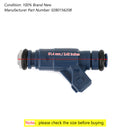 1X Fuel Injectors 0280156208 For Polaris RGR 700 800 SPORTSMAN 800 700 SPM 700 800 Generic