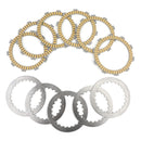 Clutch Kit Iron& Friction Plates fit for Honda TRX300 TRX350 TRX400FW TRX450S Generic