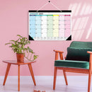 2023.1-2024.6 Calendar Brownline Home Office Monthly Desk Pad Calendar