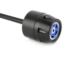 FRONT + REAR Axle Fork Wheel Slider Blue Fit for Ducati Scrambler 400 800 1100 Generic