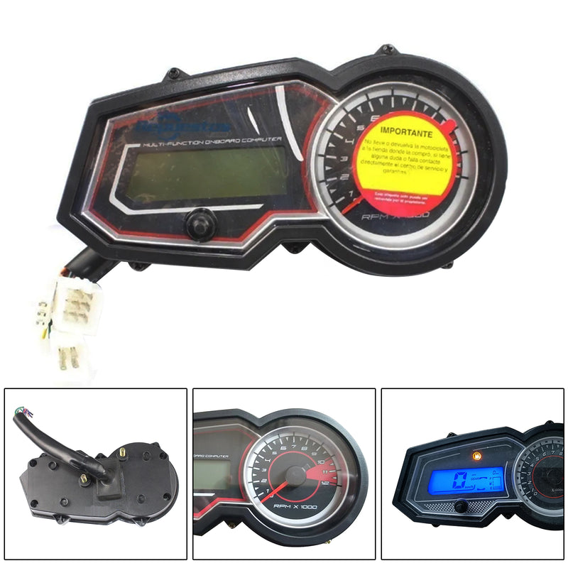 Zhongsheng Robinson Byq125-8 Speedometer Odometer Tachometer 12000Rpm