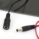 Solar Panel Powered Fan Mini Ventilator For Greenhouse Pet/Dog Chicken House Generic