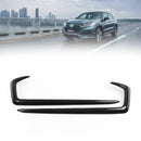 Carbon Fiber Front Fog Light Lamp Eyebrow Cover Trim For Civic 10th 2016-2019 Generic