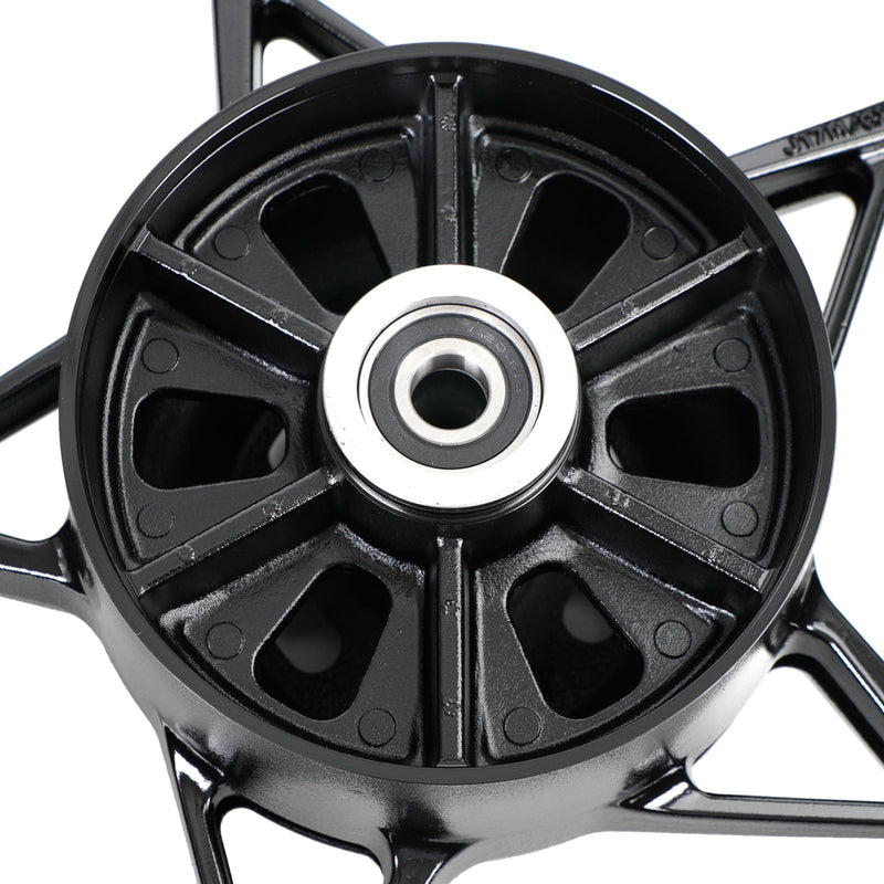 Forged Aluminum Alloy Rims Wheels for Kawasaki EX400 NINJA 400 Z400 2018-2023 Generic