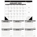2022.7-2023.12 Calendar Brownline Home Office Monthly Desk Pad Calendar