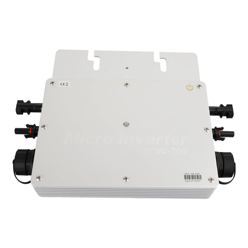 600W/700W Solar Inverter Grid Tie MPPT Micro Inverter APP Control with Display
