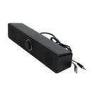 E350T Wired USB Audio Multimedia Computer Desktop 3.5mm Speaker Subwoofer