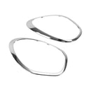 2011-2016 Mini Cooper R60 Countryman 2X Chrome Headlight Trim Ring Bezels