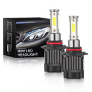 2x LED Headlight Low Beam Bulbs Conversion High Power 5000LM 25W Generic