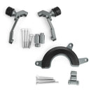 Engine Frame Sliders Crash Protectors Kit for Honda CB650R 2019-2021 Titanium