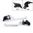 Long Brake Clutch Levers For KTM 990 SMR/SMT 2009-2013 (D01/M69) Black Generic