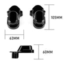 Rear Axle Cover Nut Bolt Cap For Sportster 1200 XL1200C 883 2005-2017 Generic