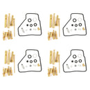 4X Carburetor Repair Kit Rebuild Parts fit for Honda VFR400 VFR400R NC30 Generic