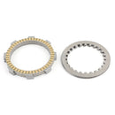 Clutch Kit Iron& Friction Plates for Honda CR80 CB SL CD CLR XLR XR CM 100 125 Generic