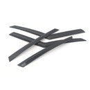 Carbon Fiber Rear Tail Light Lamp Strip Cover Trim For Toyota Camry 2018+ Generic