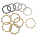 Clutch Kit Iron& Friction Plates fit for Honda CRM125R NSR125F NSR125R TRX350 Generic