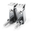 Pair CNC Titan M8 Motorcycle Headlight Fog Light Mount Bracket Extender Support