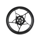 Glossy Black Front Wheel Rim For Kawasaki Z400 EX400 Ninja 400 ABS 2018-2023 Generic