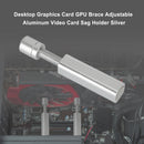 Adjustable Desktop Graphics Card GPU Brace Aluminum Video Rotating Stand