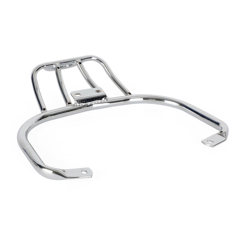CHROME REAR LUGGAGE CARRY SUPPORT RACK W/ GRAB HANDLE FOR VESPA GTS GTV GTL GT Generic