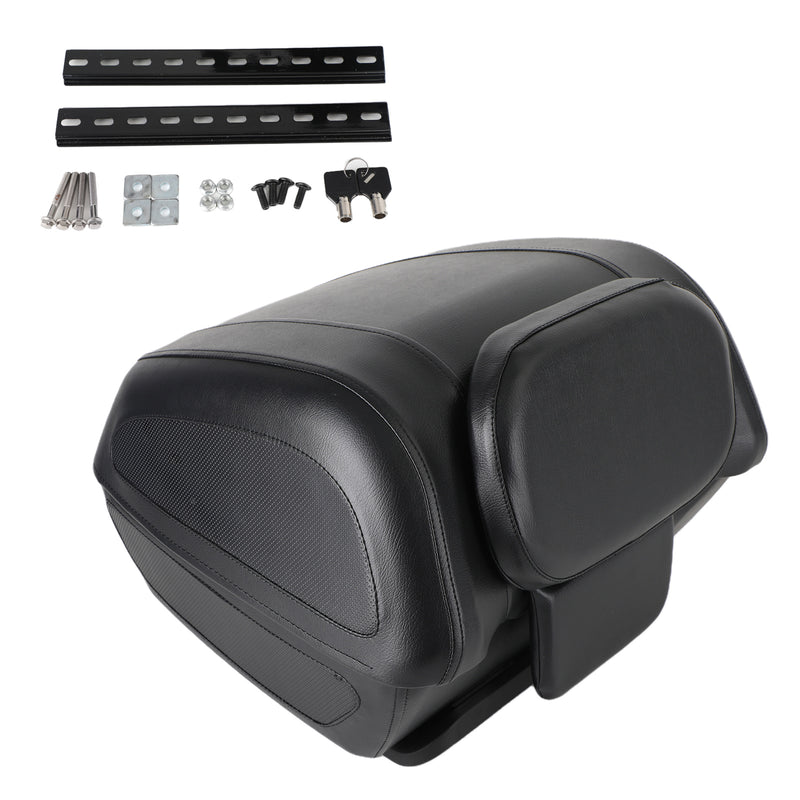 Waterproof Motorcycle Tail Bag Luggage Pack Seat Rear Storage Saddle Large Bag Generic