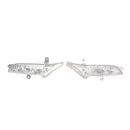 Pair Right+Left Front Side Marker Light Clear For Porsche Cayenne 2008-2010