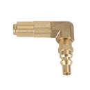 Low Pressure 1/4" RV Quick Connect Elbow Adapter Fitting For Blackstone 17"&22"