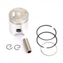 Piston Kit Standard Bore 52mm Fit for Yamaha YB100/DX100/AG100/LT2/LT3 100cc Generic