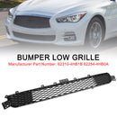 2014-2017 Infiniti Q50 Base Model Factory Style Front Bumper Lower Grille