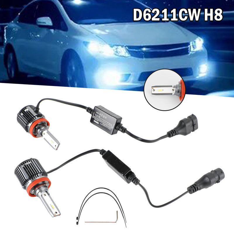 D6211CW H8 For OSRAM Car LEDriving Headlights Brightness 12V25W PGJ19-x 6000K