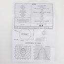 12V 316 Stainless Marine Blue Underwater Light Boat 6 Led 2.2W High Power Bright