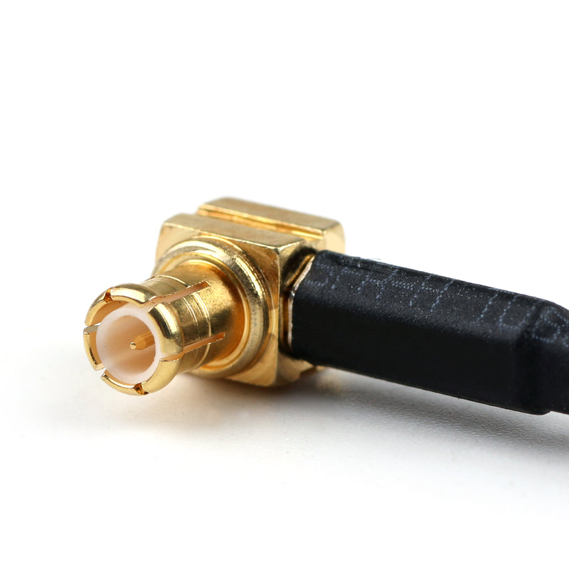 50cm Cable MCX Male Plug Right Angle To SO239 UHF Female Jack RG316 20in Pigtail