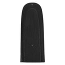 Black Flame Stitch PU Leather Rear Seat Fender Bib Fit For Dyna Super Glide Generic