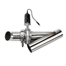 2.5" Exhaust Control E-Cut Out Dual Valve Electric Cutout Y Pipe With Remote Kit Generic