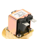 1/2" DC12V Normally Closed Brass Electric Solenoid Valve For Water Control 300mA