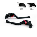 Long Brake Clutch Levers For KTM RC8/R 09-16 1290 990 Super 690 Duke 2017 Black Generic