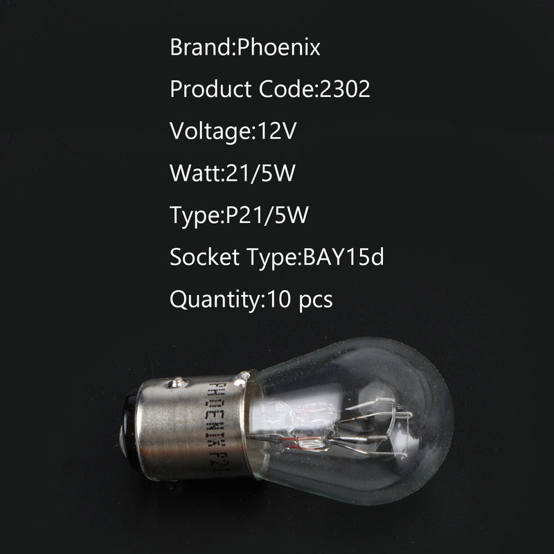 For Phoenix Automotive Lamp P21/5W 12V21/5W BAY15D Generic