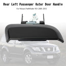 Rear Left+Right Passenger Outer Door Handle For Nissan Pathfinder R51 2005-2012 Generic