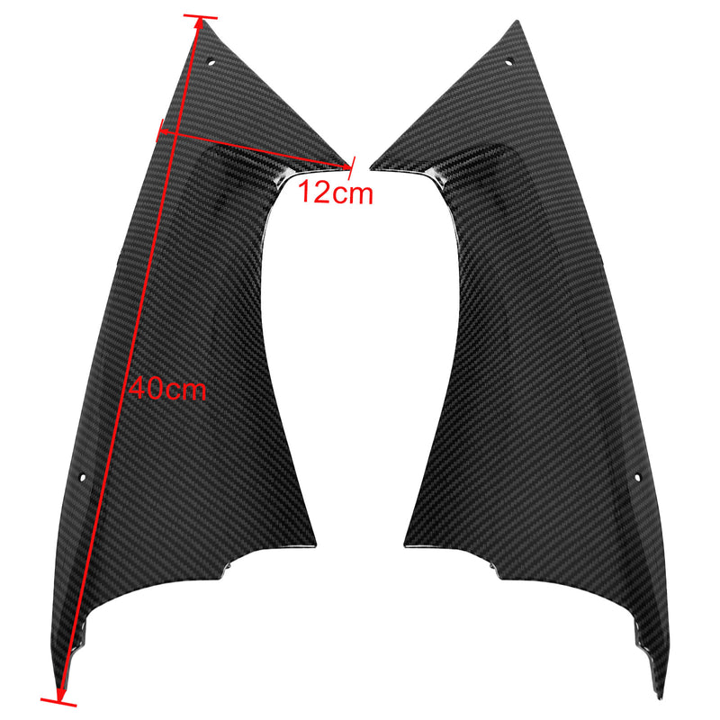 Gas Tank Side Cover Panel Trim Fairing Cowl for Yamaha YZF YZFR6 R6 2008-2014 Carbon Generic