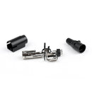 2 Pcs 4 Pin TFT LCD Flatscreen TV 12V DC DIN Plug TV Supply Connector New