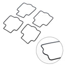 Carburetor Carb Float Bowl Gaskets Kit for Kawasaki ZX1100 ZX900 ZX600 1989-2005 Generic