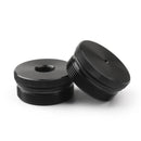 4003/24003 Fuel Filter Replacement End Cap Set-1/2"x 28 & Center Marked Black Generic