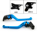 Long Brake Clutch Levers For KTM 690 Duke/SMC/SMCR 2014-2016 Black Generic