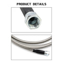 TH350 700R4 TH400 52" Length SS Braided Transmission Cooler Hose Lines