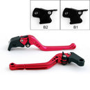 Long Brake Clutch Levers For BMW K1600 K 1200 1300 S/R/GT R1200R/S/GS Black Generic
