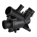 Water Pump w/ Bolts Gaskets Connector + Thermostat Kit for Jaguar Land Rover V8 Generic