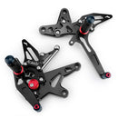 Rearsets Rear Sets Footpegs Footrest For Kawasaki ZX-R 400 Ninja 2018-2019 Generic